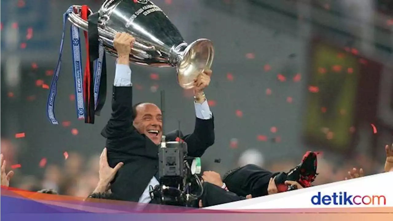 Eks Pemilik AC Milan Silvio Berlusconi Meninggal Dunia