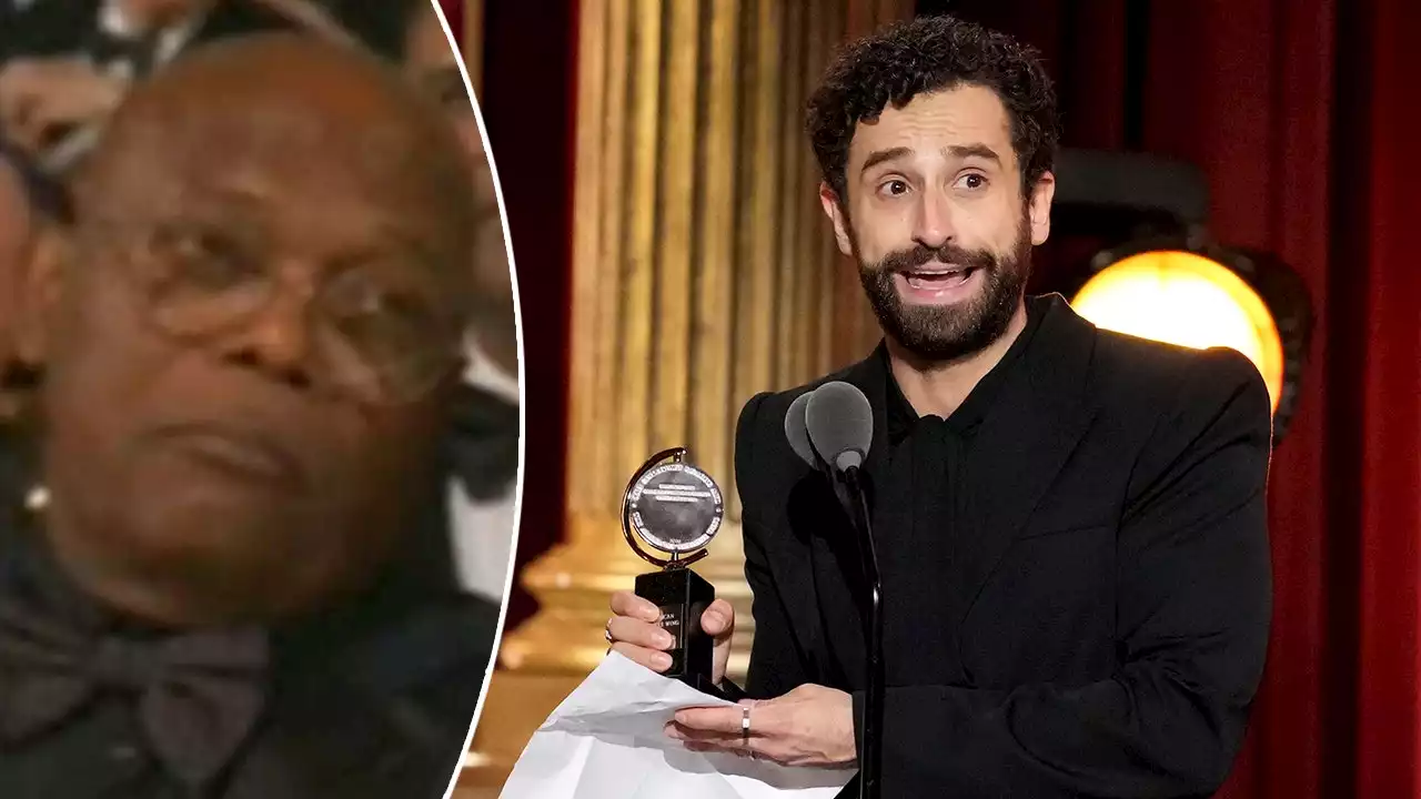 Samuel L Jacksons Viral Tony Awards Moment Why The Star Is Being