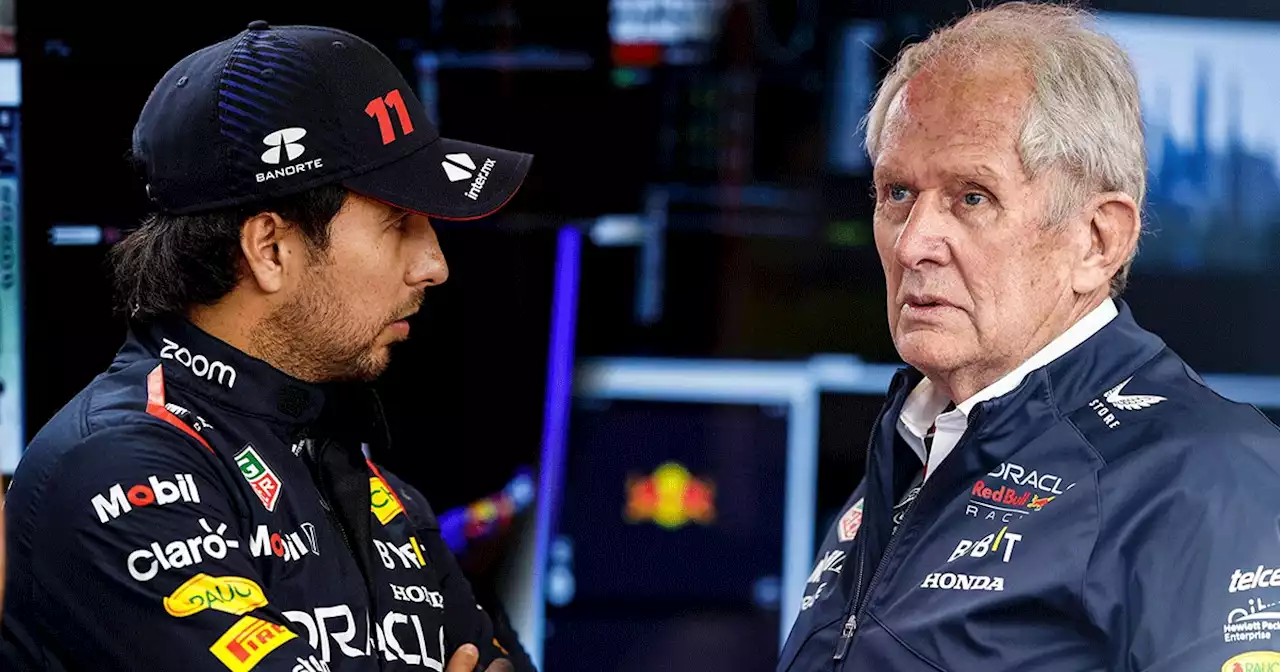 ‘Tras sus pobres actuaciones, debe concentrarse en él y no en Verstappen’: Marko EXPLOTA contra Checo Pérez