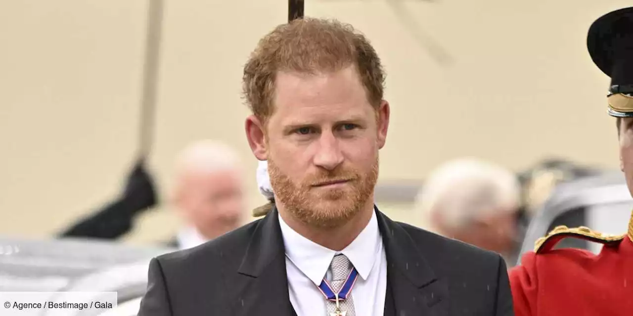 Le prince Harry au couronnement : cette mésaventure qui a suscité « l'hilarité » au sein de la famille royale… - Gala