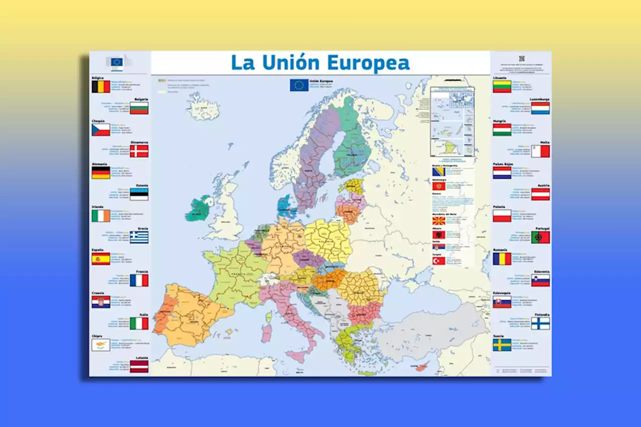 La Unión Europea regala estos gigantescos mapas y publicaciones impresas: así puedes recibirlos en casa