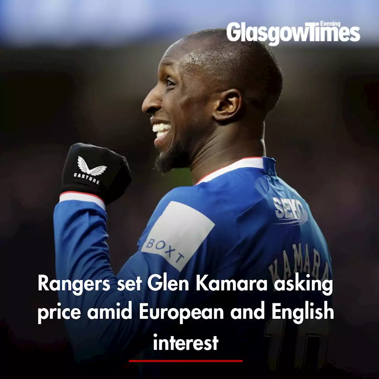 Rangers set Glen Kamara asking price amid European and English interest