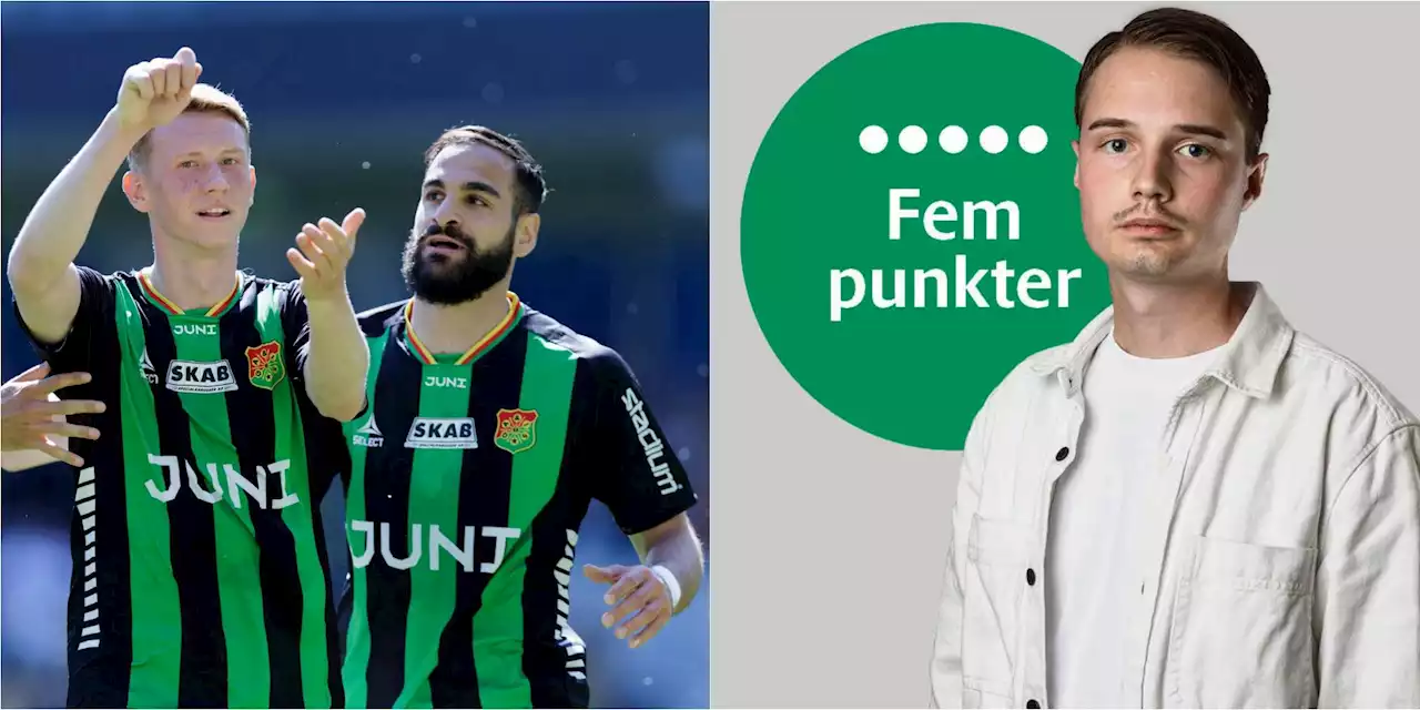 Fem punkter efter Gais seger mot Örebro