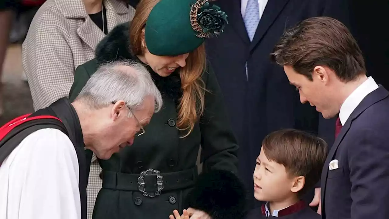 Watch Princess Beatrice's stepson speak on camera for the first time