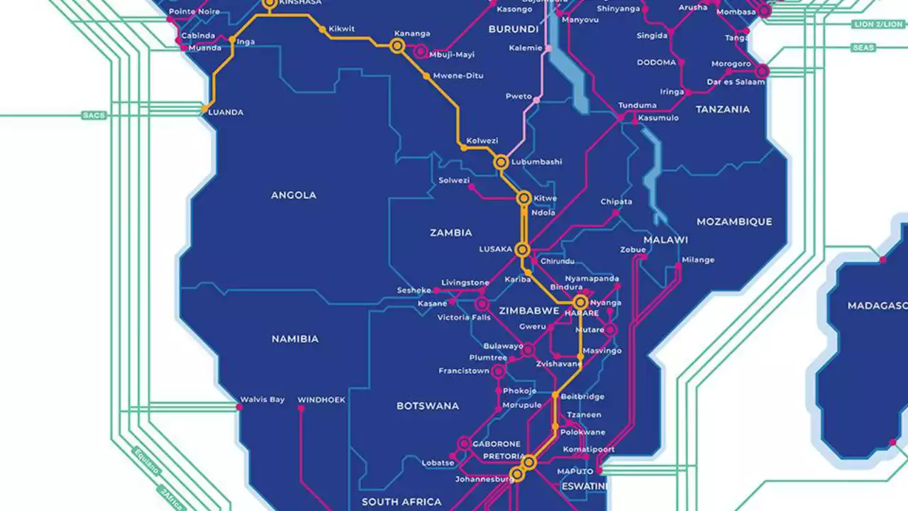 Liquid connects most of Sub-Saharan Africa with latest fibre route - htxt