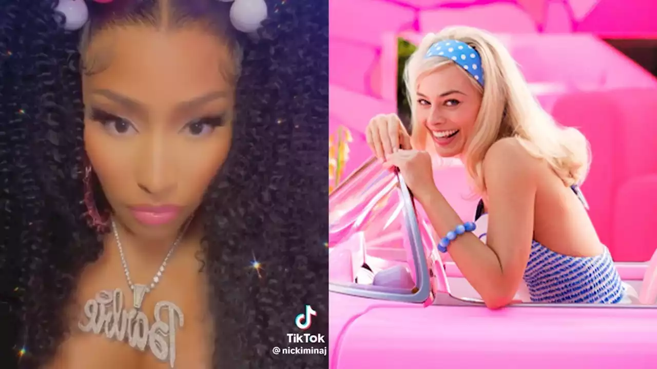 Nicki Minaj has shared a snippet of her Barbie Girl remix