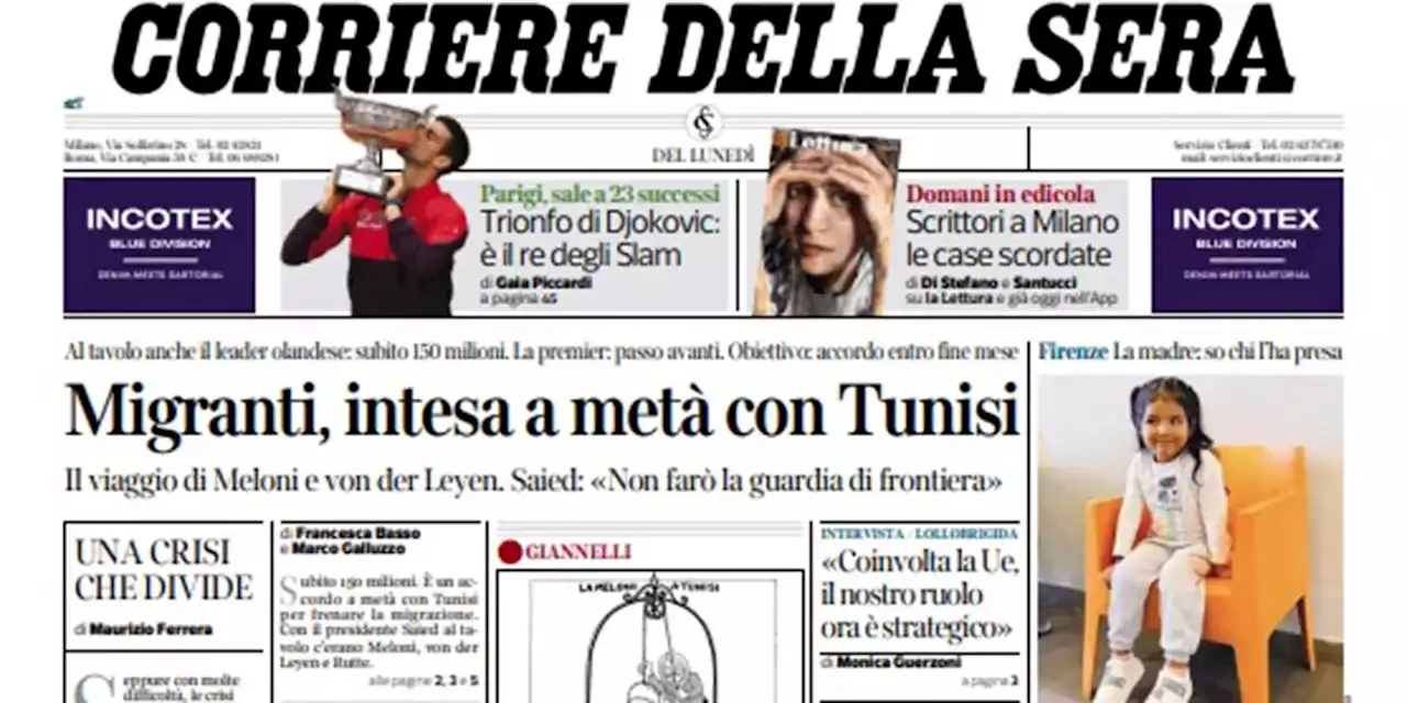 Le prime pagine di oggi - Il Post