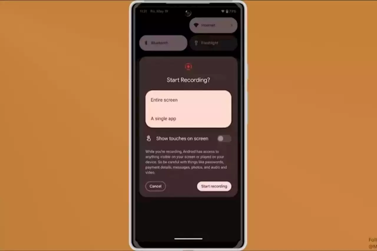 Bocoran Baru Ungkap Fitur Screen Record Android 14 Lebih Ramah Privasi - Jawa Pos