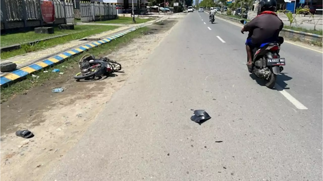 Di Sentani, Pengendara Sepeda Motor Tabrak Pejalan Kaki hingga Tewas