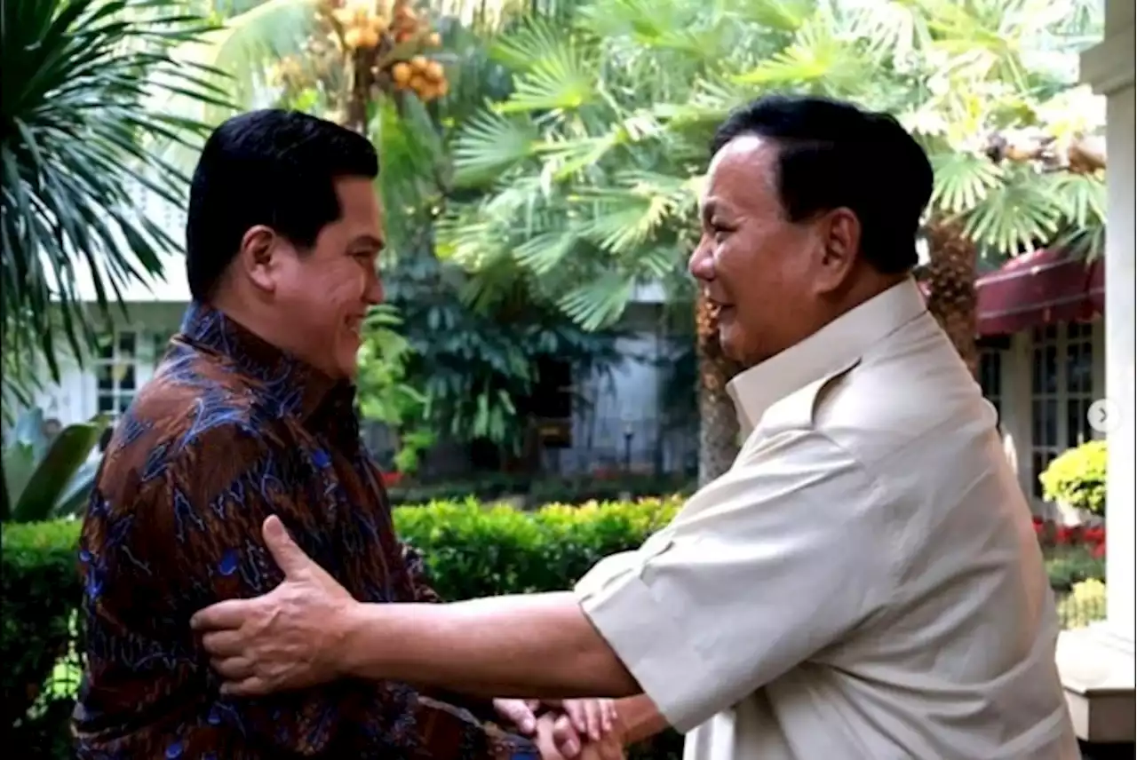 Erick Thohir Sosok yang Tepat untuk Prabowo Subianto di Pilpres 2024