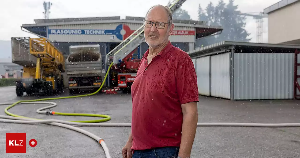 Nach Großbrand in Villach: 'Wir haben Verantwortung für die Mitarbeiter und bauen wieder auf'