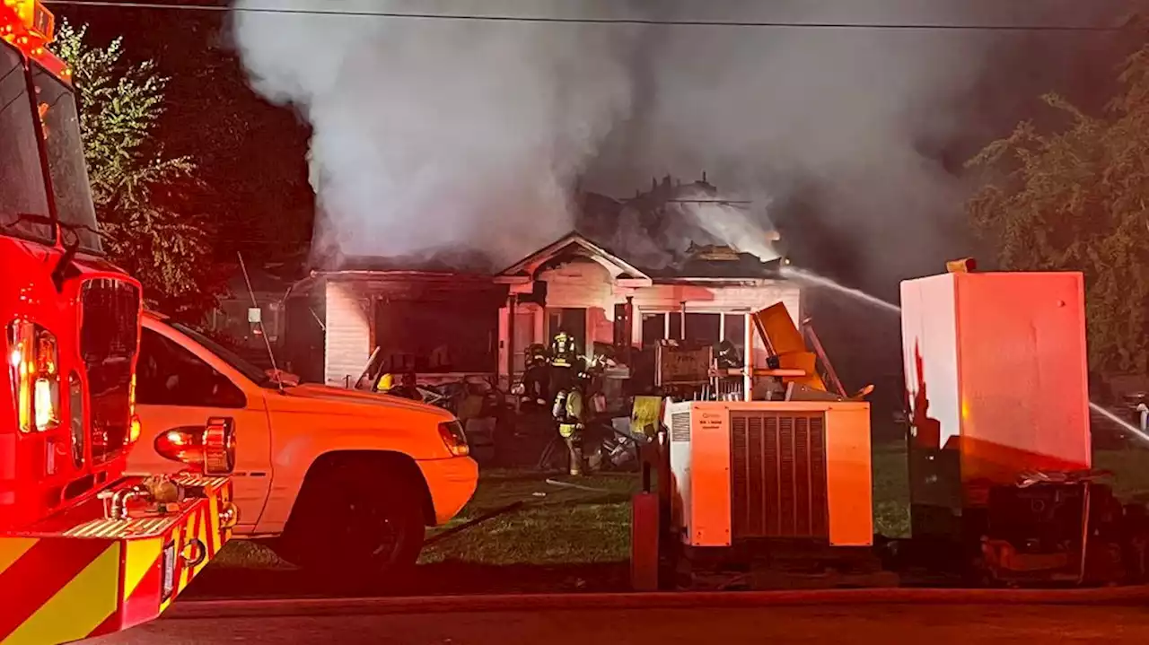 All residents accounted for after large house fire in Snohomish