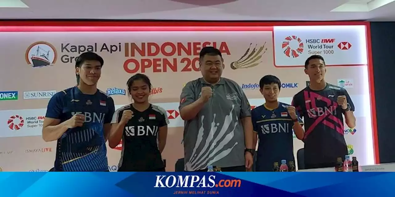 Indonesia Open 2023: Jonatan Christie Bermodal Momen Manis Istora