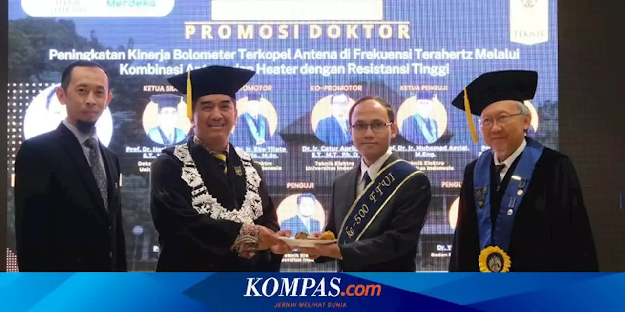 Lulus Doktor Fakultas Teknik UI IPK 4, Arie Lakukan Penelitian Ini