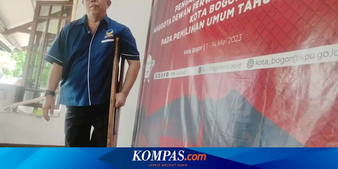 Mengenal Dedi Santoso, Penyandang Disabilitas yang Maju Pileg 2024 di Kota Bogor