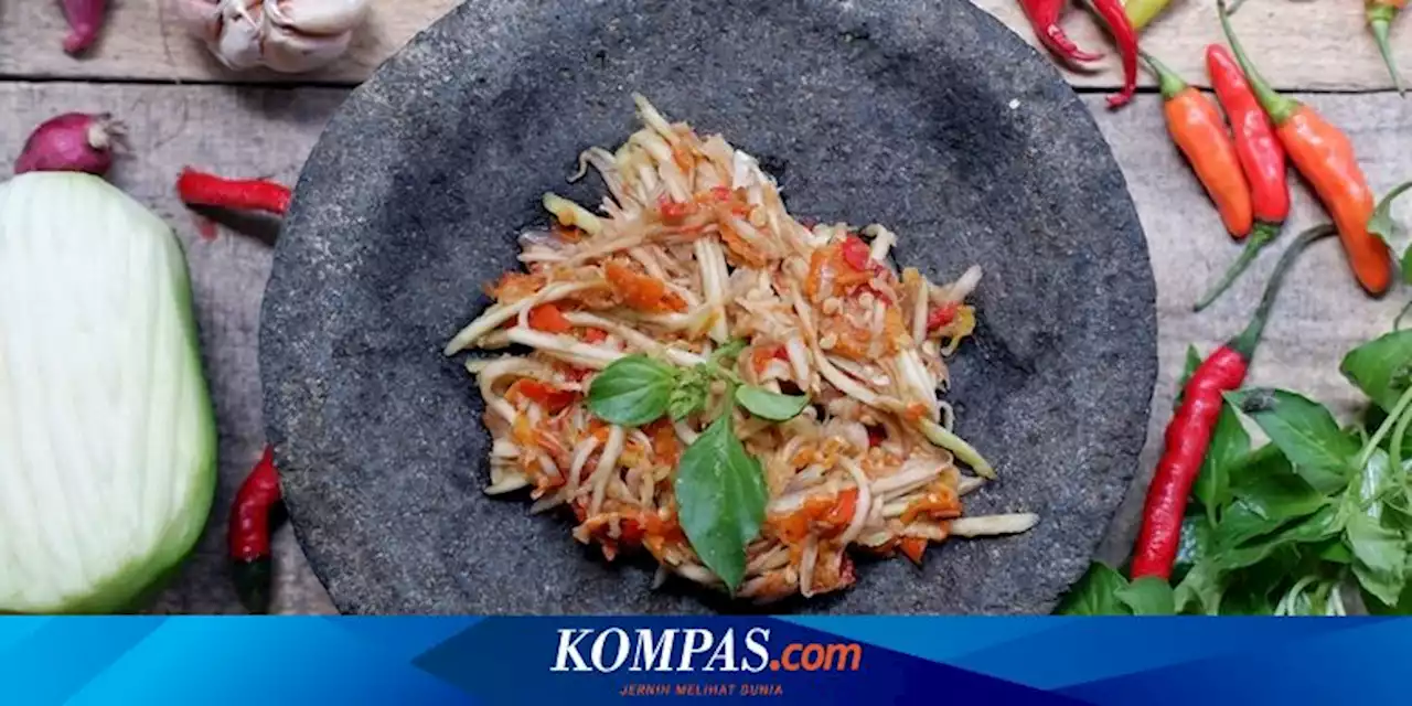 Resep Sambal Mangga Muda Serut, Cocolan Ikan Atau Ayam Bakar