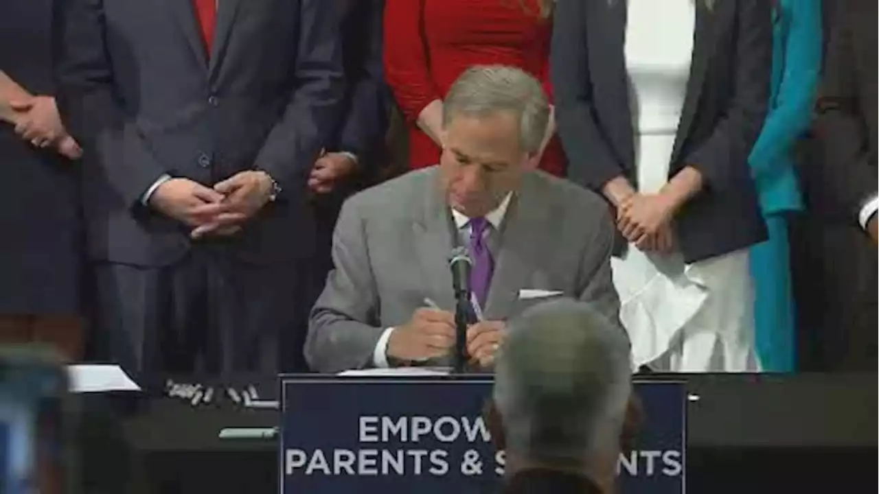 Gov. Abbott signs parent empowerment bill at Texas Capitol