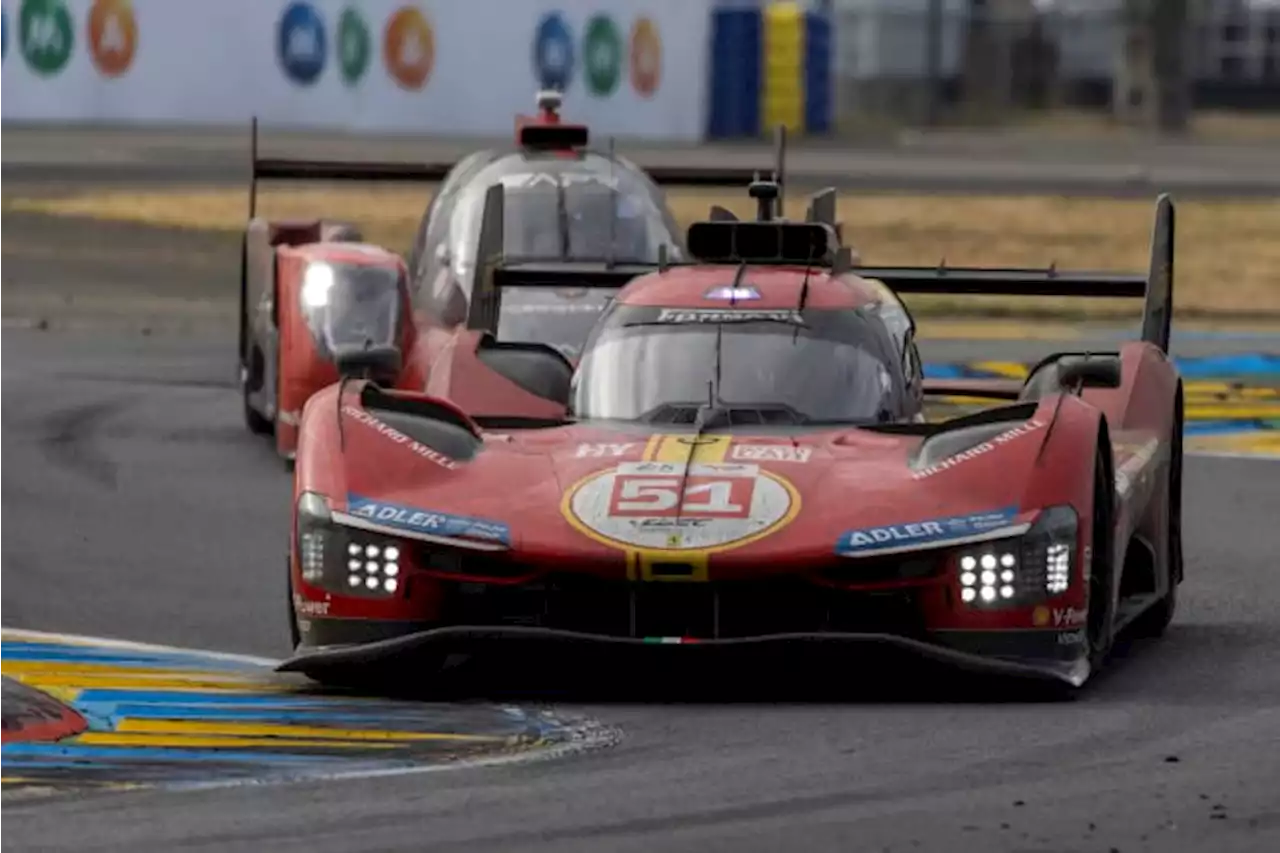 Ferrari topples Toyota in return to 24 Hours of Le Mans after 50-year absence