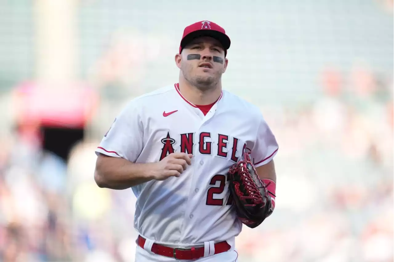 Angels’ Mike Trout, fighting through a cold streak, will get a day off soon