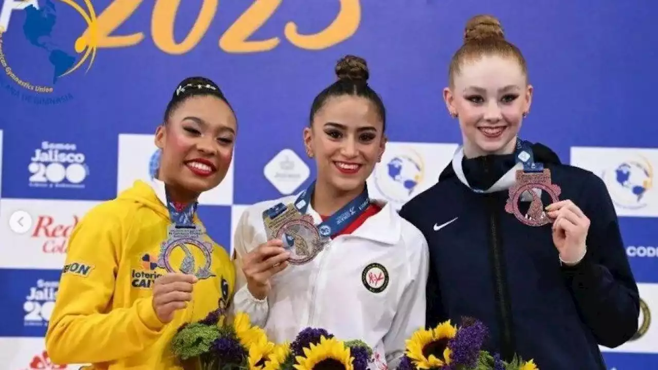 VIDEO: Marina Malpica le da oro a México en Campeonato Panamericano de Gimnasia Rítmica con espectacular rutina