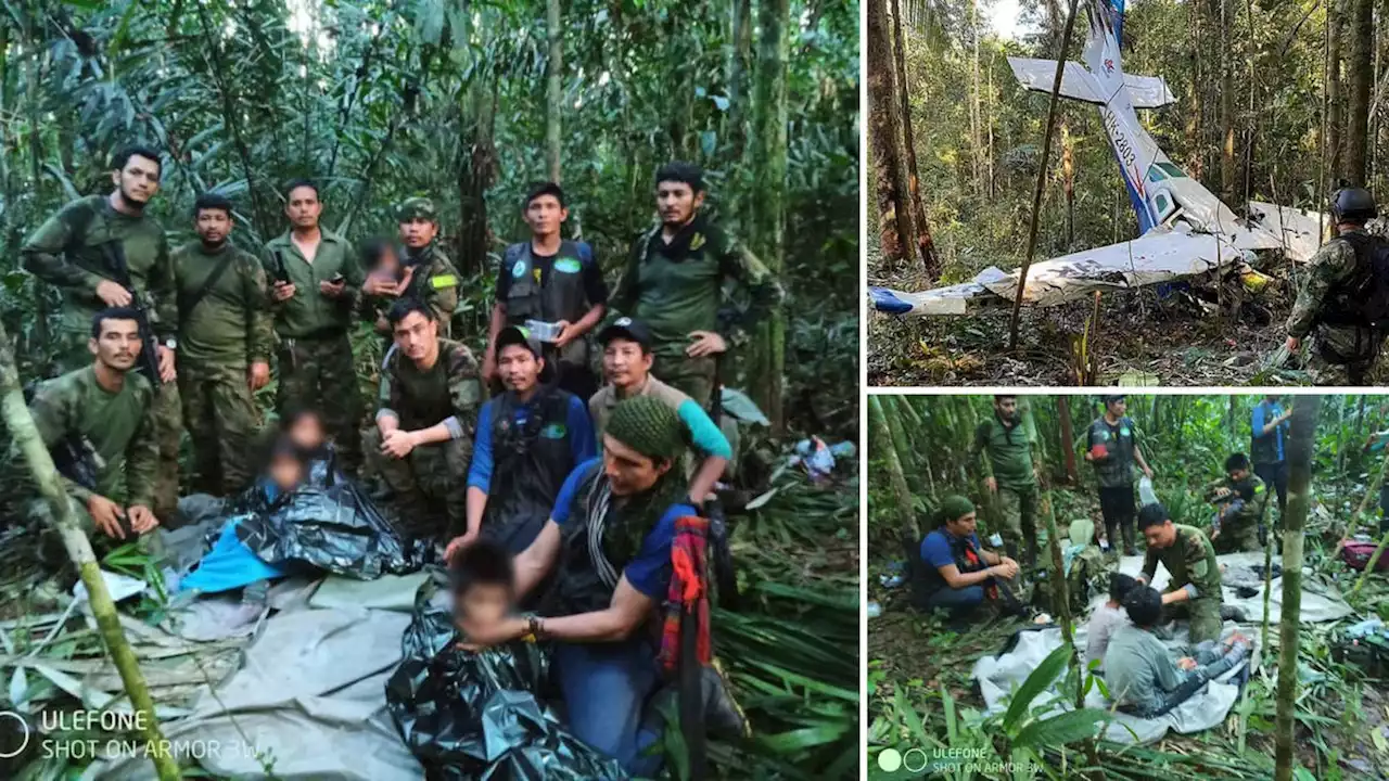 'I’m hungry. My mum is dead': Tragic first words spoken by children who survived 40 days in Colombian jungle