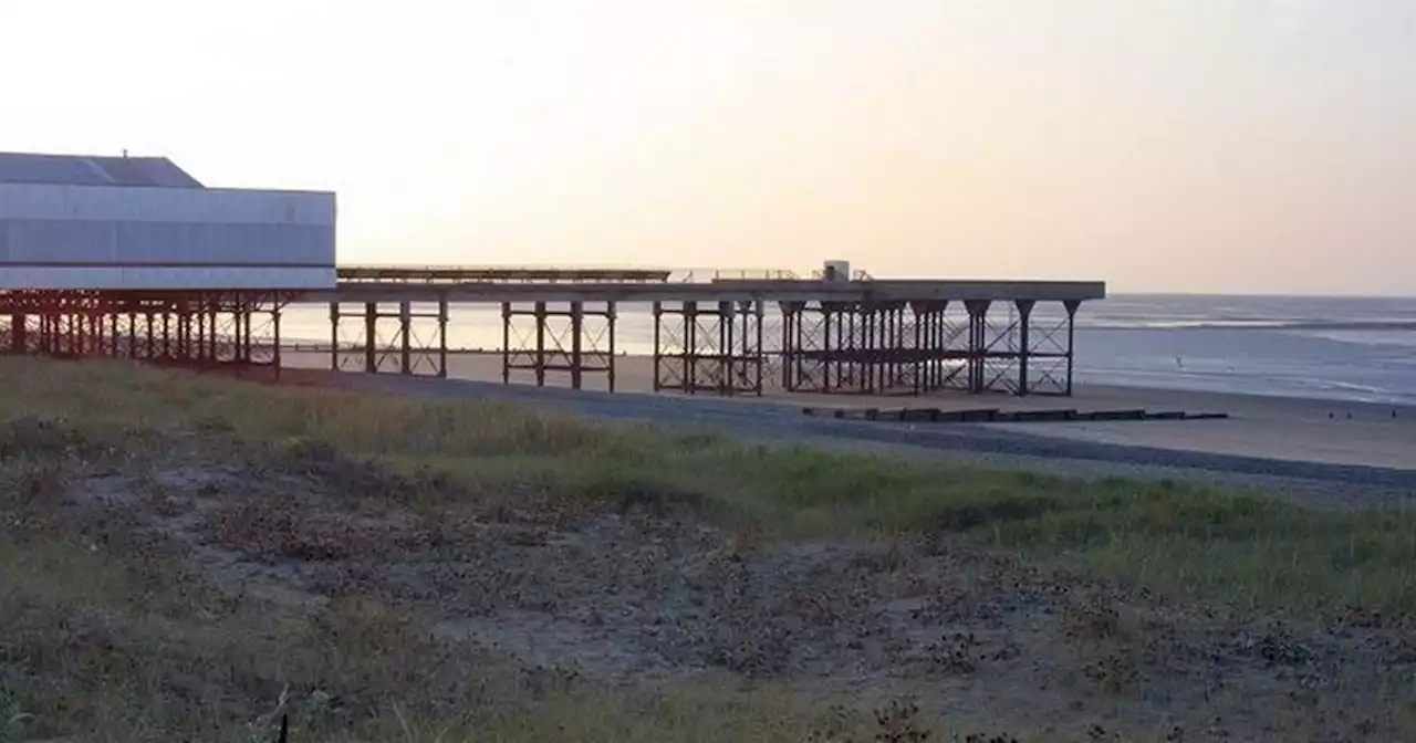 Tragedy as man's body found on beach under Fleetwood pier