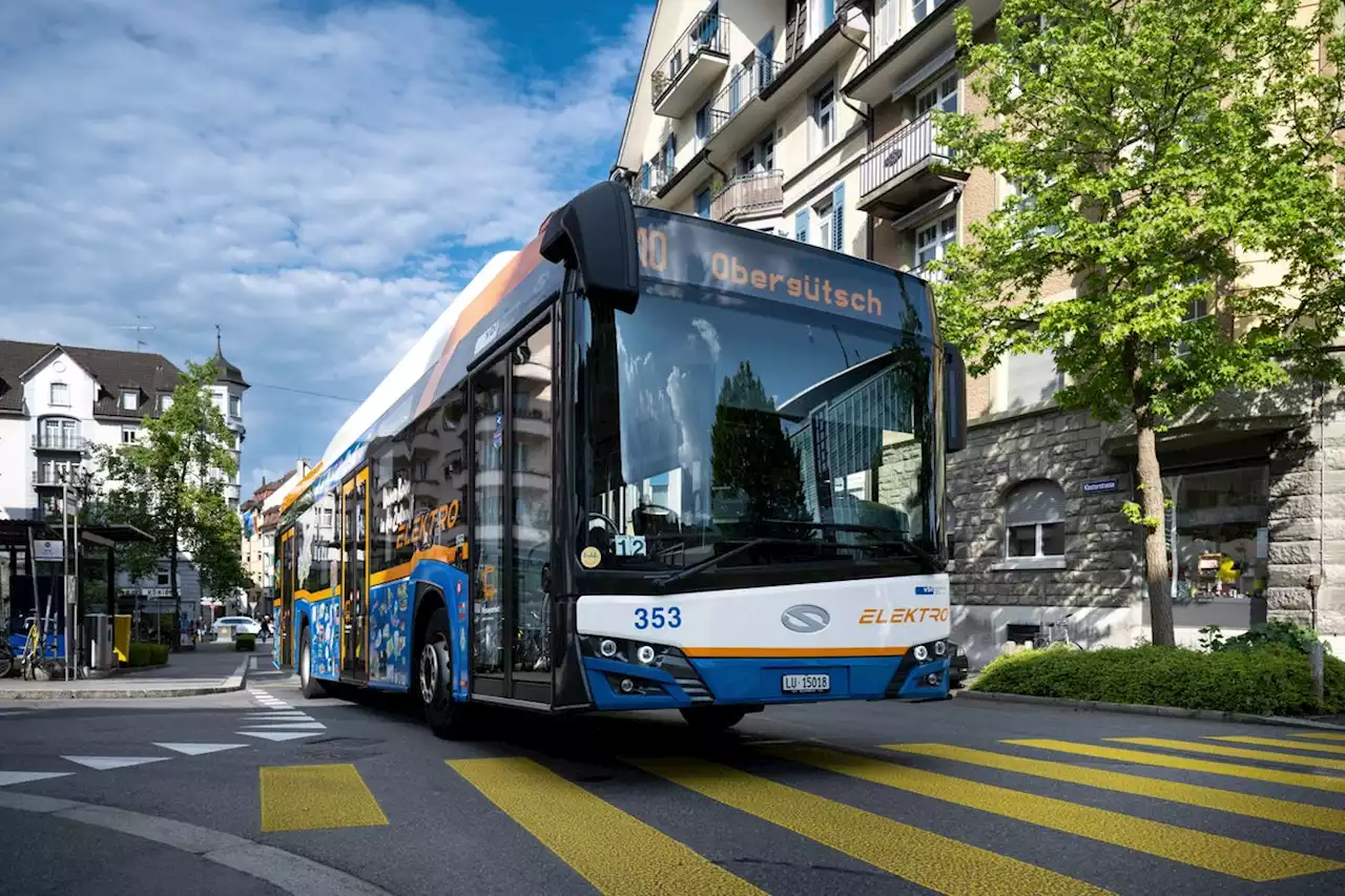 Ab nächstem Jahr fahren elf neue E-Busse durch den Kanton Luzern