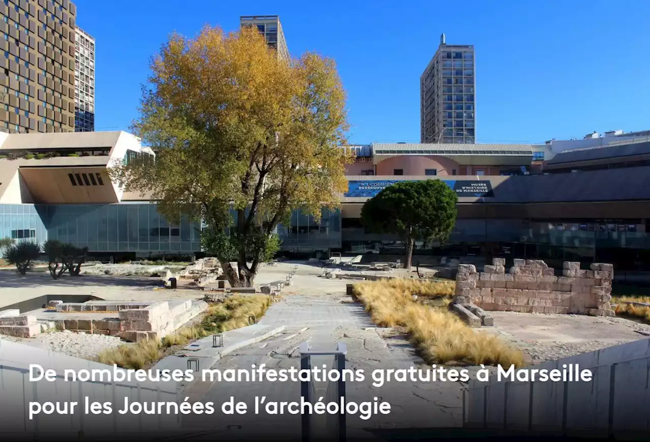 De nombreuses manifestations gratuites à Marseille pour les Journées de l’archéologie