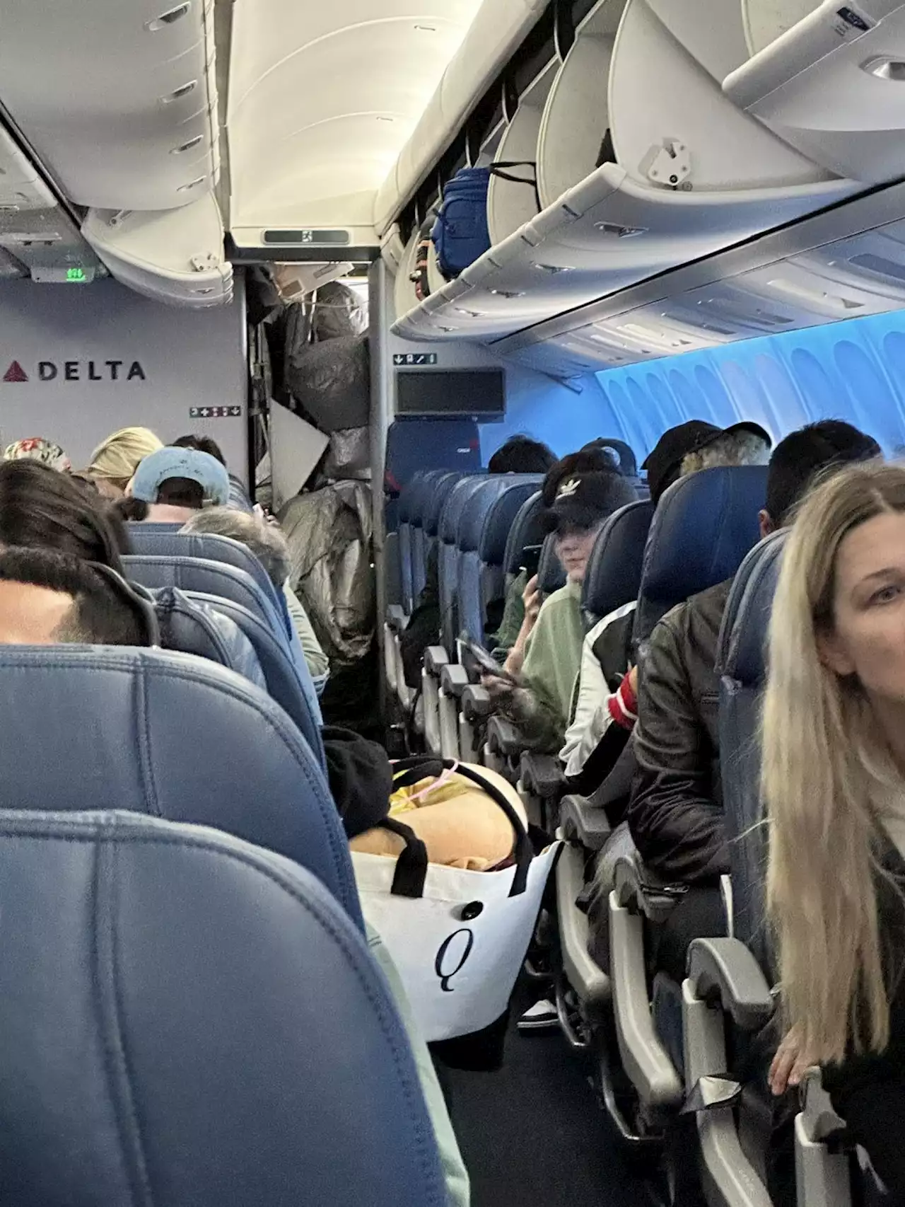 California-bound Delta aircraft slide accidentally deploys after plane diverted to Salt Lake City