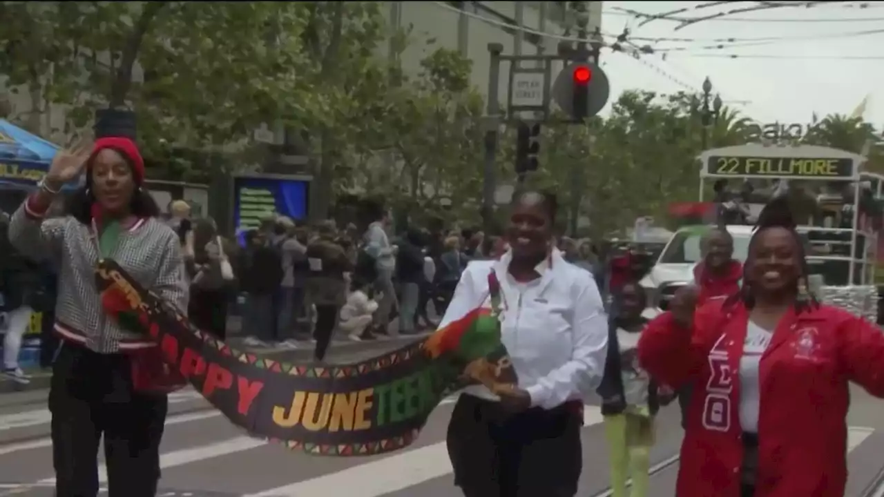 San Francisco holds inaugural Juneteenth parade