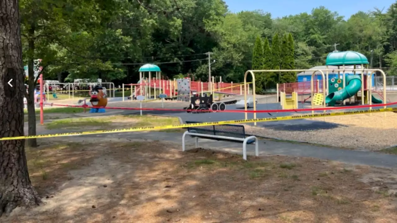 2 kids suffer burns from pool chemicals poured on slides at western Mass. playground