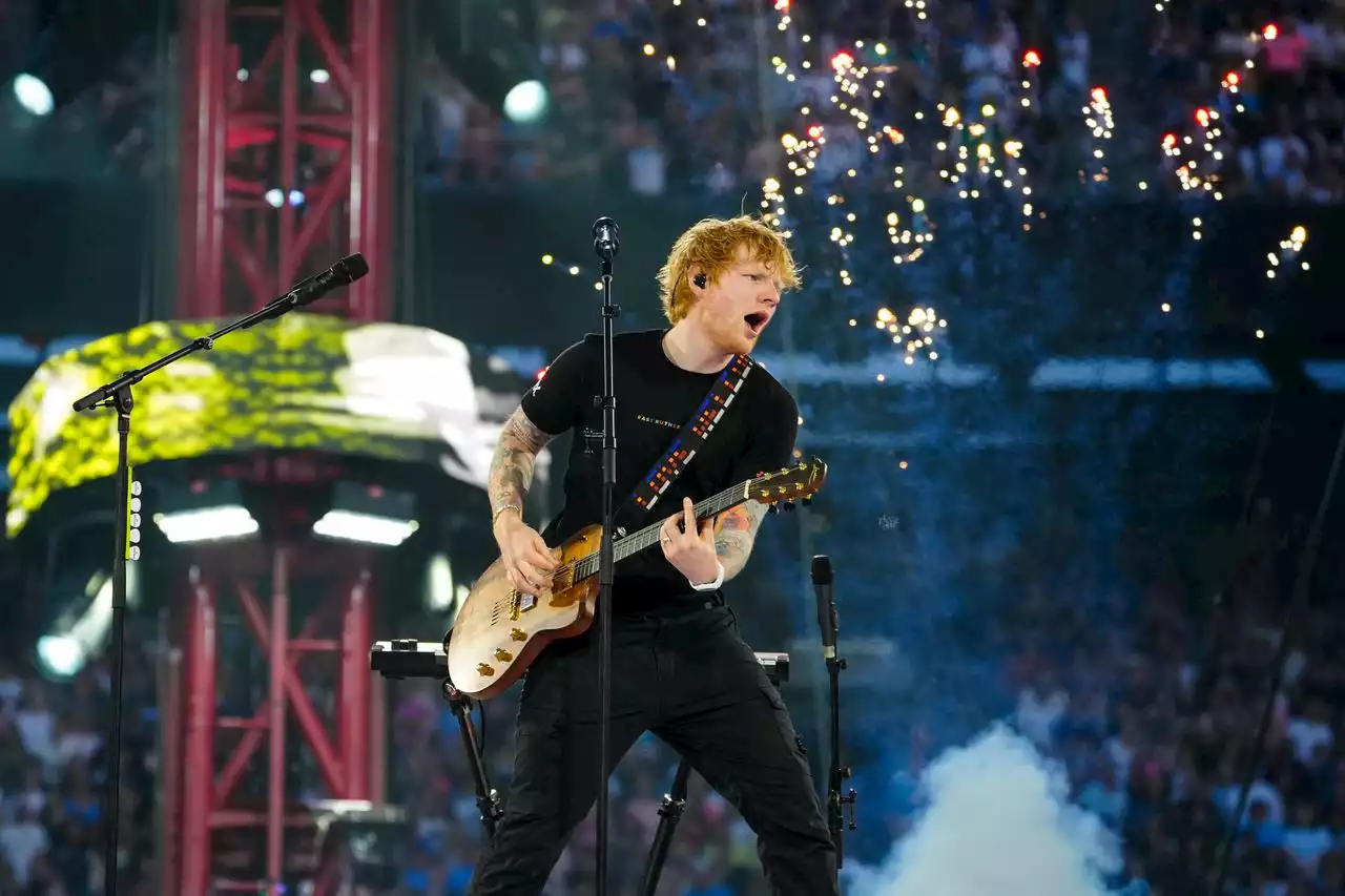 Ed Sheeran breaks MetLife Stadium’s attendance record on massive new tour