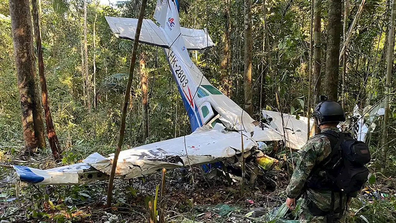 Moeder Colombiaanse kinderen leefde nog vier dagen na vliegtuigcrash