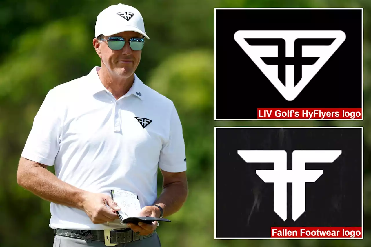 LIV Golf and Phil Mickelson’s HyFlyers GC sued over ‘nearly identical’ logo