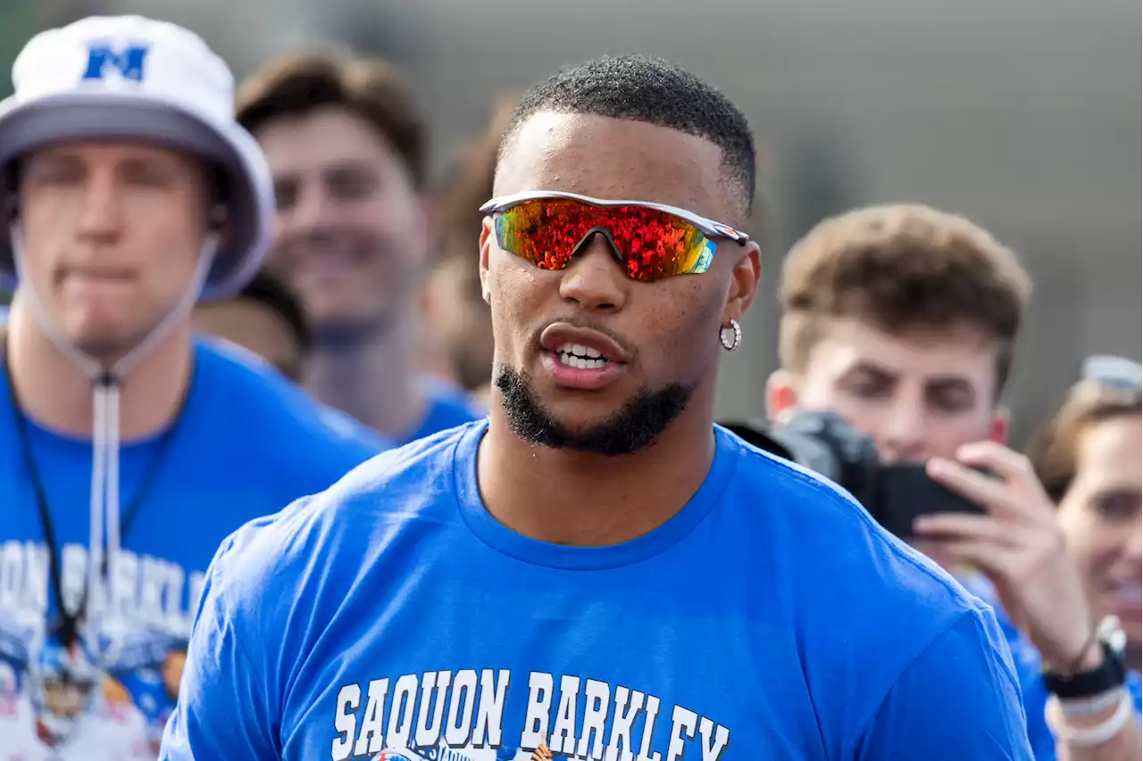 Saquon Barkley not ruling out holdout as Giants hold contract leverage: ‘Not a rush’