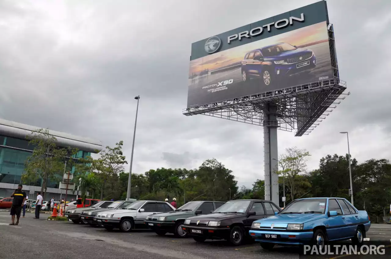 TT Komuniti 'Apa Khabar Proton Lama Hari Ini' di Ibu Pejabat Proton Shah Alam; model rare keluar sarang! - paultan.org