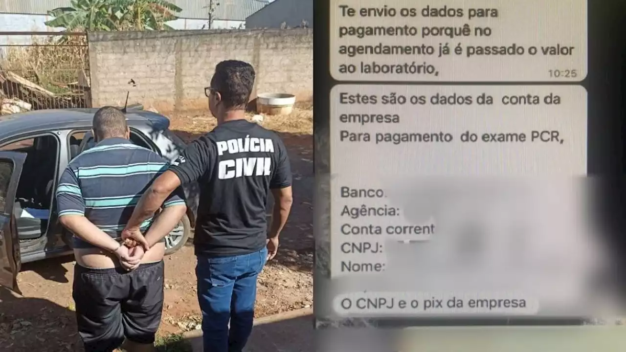 Golpe do falso emprego: criminoso é preso após fazer 20 vítimas em Goiás