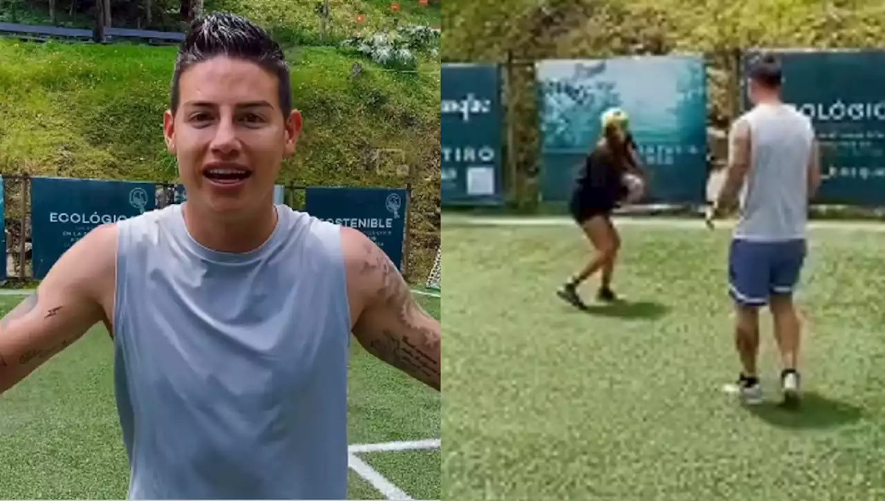 El reto picante con el que James Rodríguez le ganó buena plata a ‘influencer’ - Pulzo