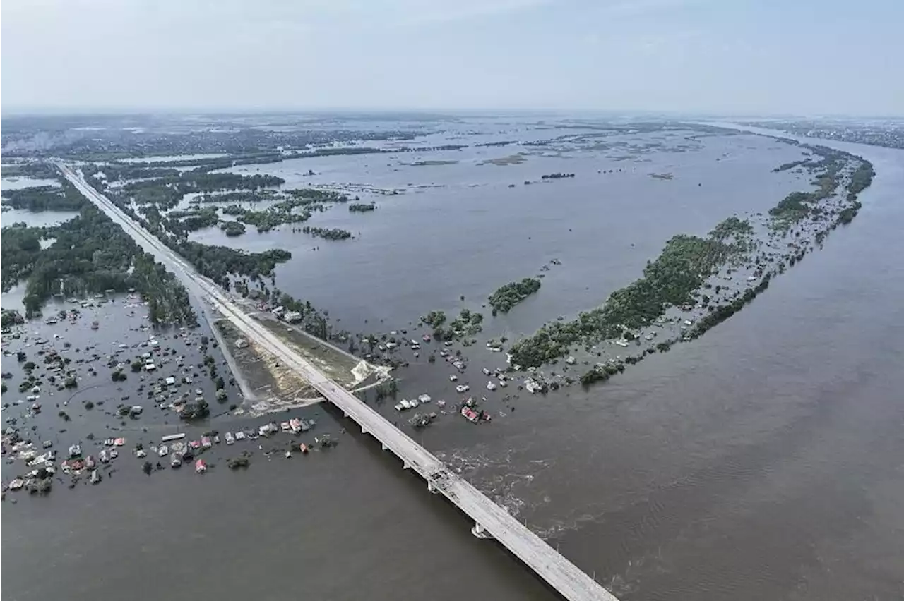 Ukraina Kembali Tuduh Rusia Ledakkan Bendungan Demi Ciptakan Banjir |Republika Online