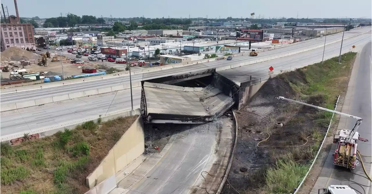 Philadelphia bridge collapse may snarl morning commutes in northeast