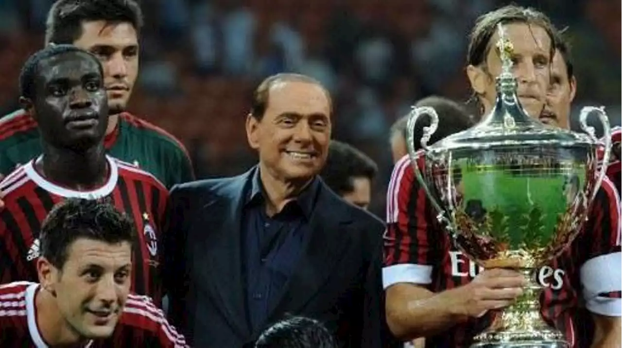 L'AC Milan, Monza et le foot italien pleurent la mort de 'l'inoubliable' Silvio Berlusconi