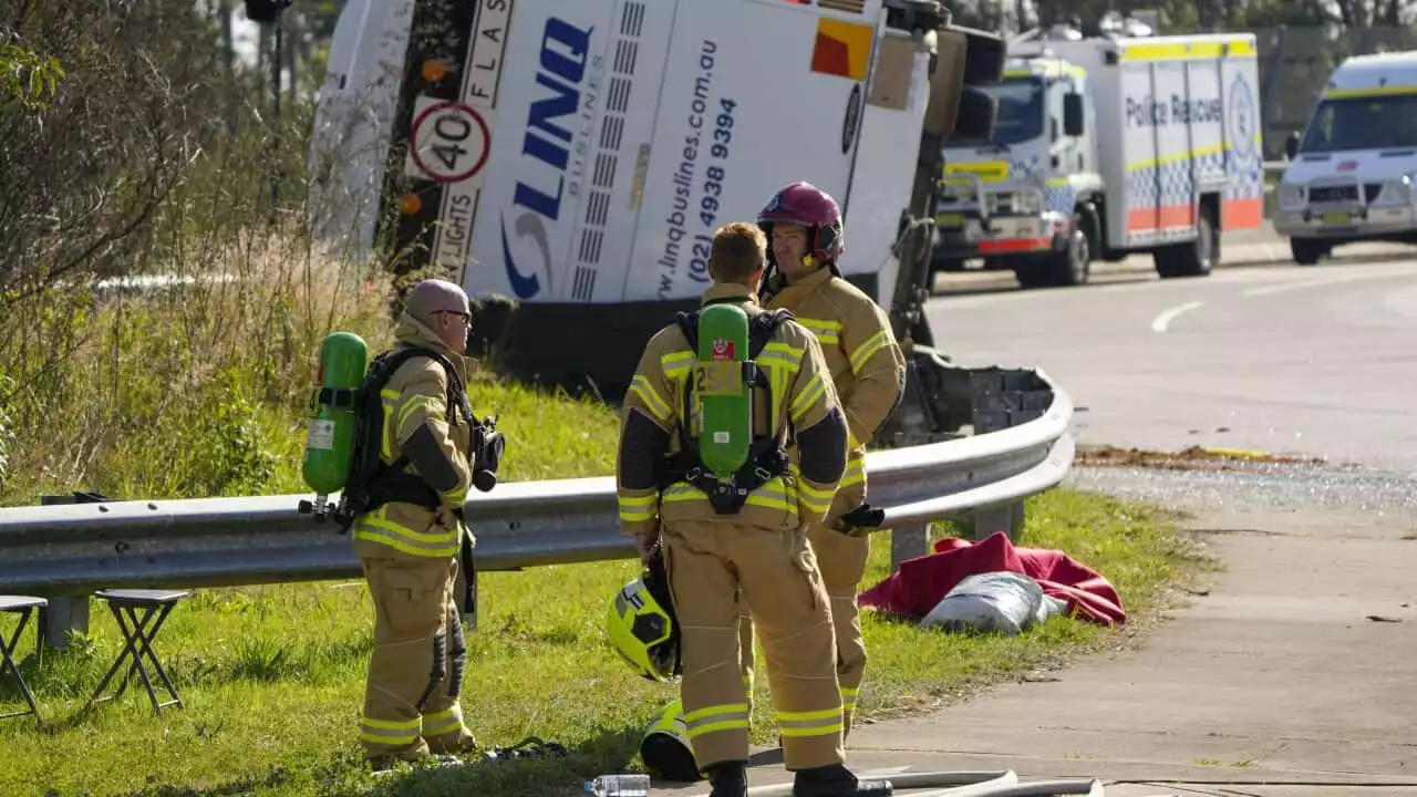 Bus driver charged after 10 people killed in tragic bus crash in the Hunter Valley