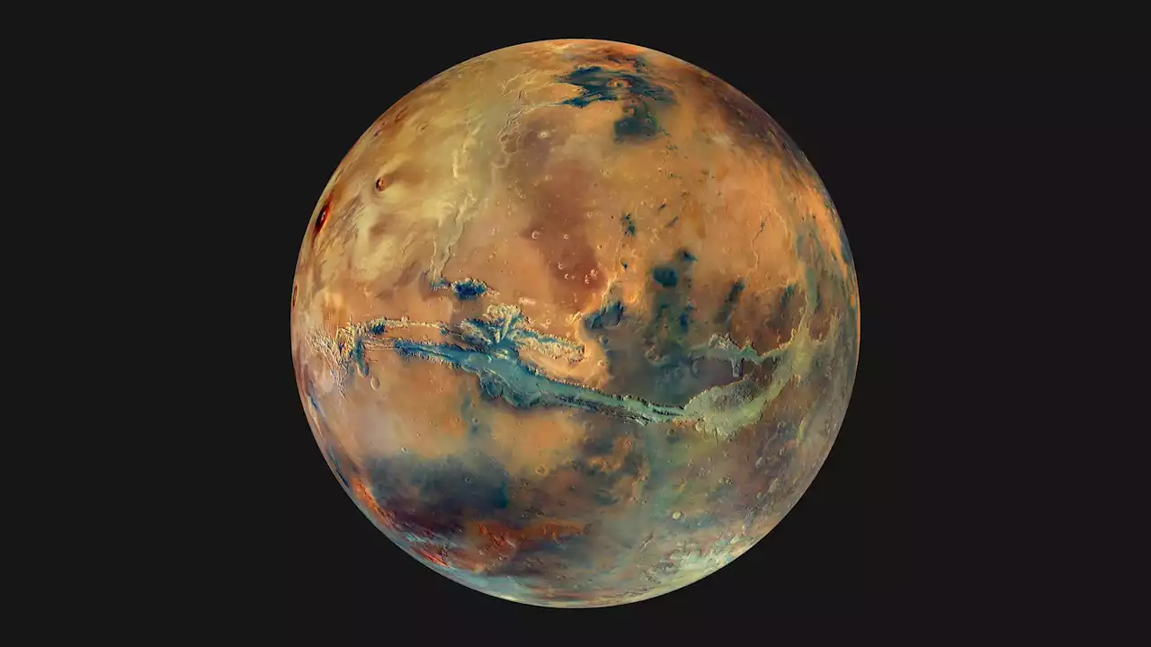 Mars As Never Seen Before: ESA’s Mars Express New Global Color Mosaic