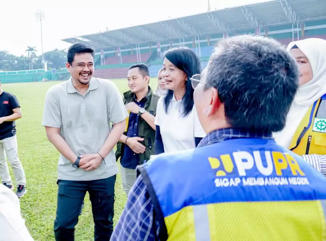 Bobby Nasution Renovasi Stadion Teladan Bertaraf Internasional