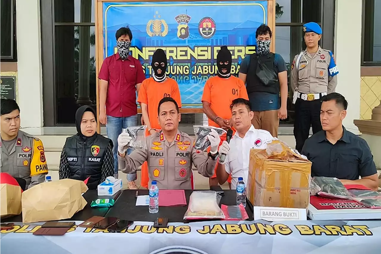 Edarkan Sabu dan Bawa Senpi di Jambi, Pria Asal Riau Diringkus Polisi