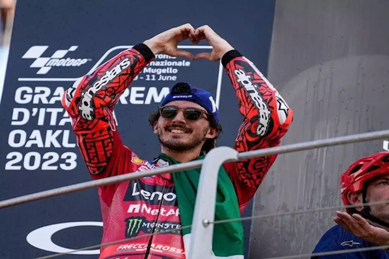 Klasemen Terkini MotoGP 2023: Gemilang di Italia, Bagnaia Makin Kokoh di Puncak