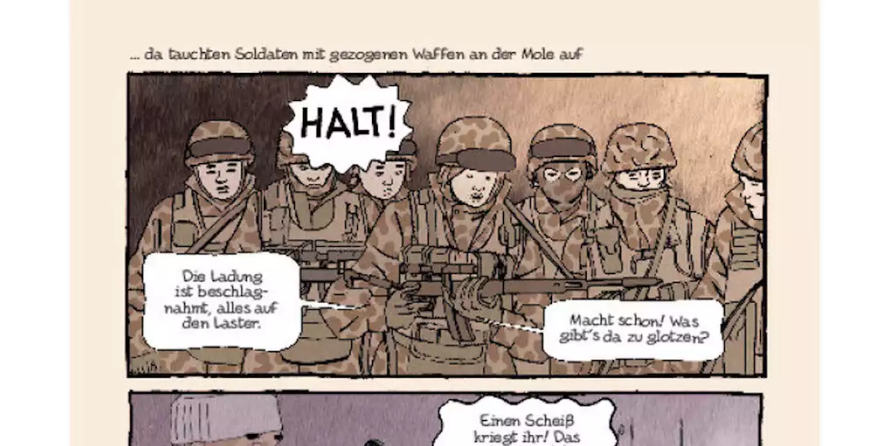 Comic „Berichte aus der Ukraine“: Butscha im Schnee