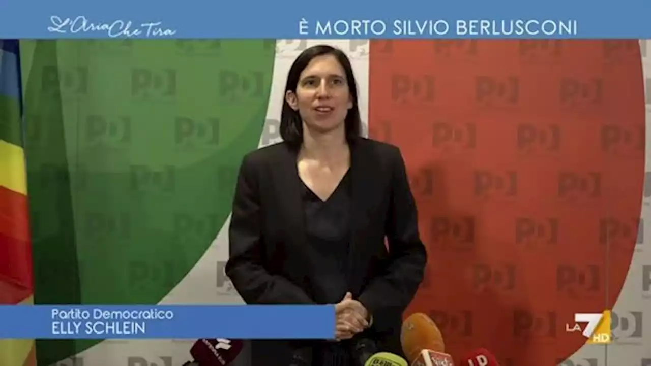 Morte Berlusconi, Schlein rinvia direzione Pd