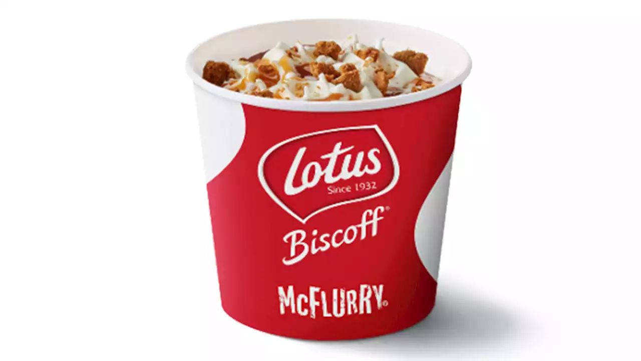 Exact date McDonald's Lotus Biscoff McFlurry is on menus revealed and it's SOON