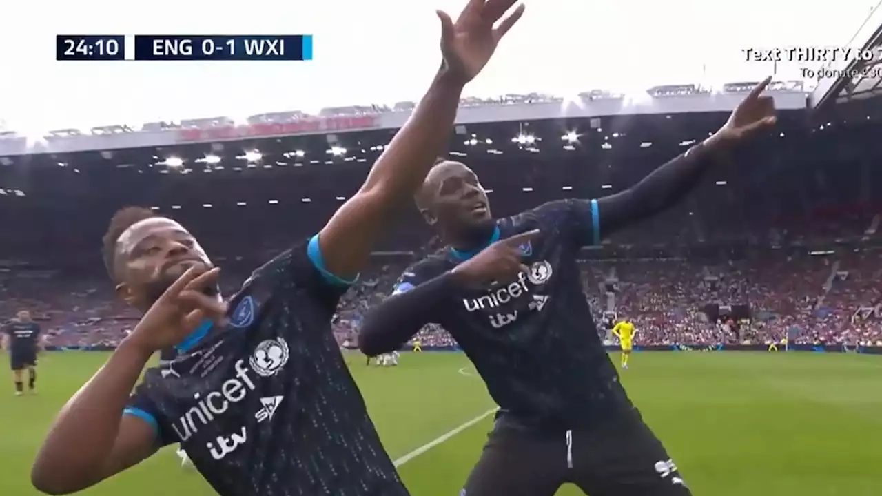 Usain Bolt Scores Impressive Goal In Soccer Aid Charity Game